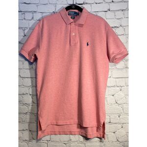 Polo by Ralph Lauren Men's Short Sleeve Polo Shirt Size M Salmon Color